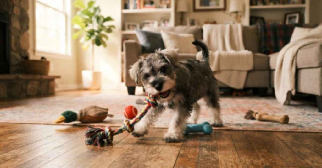 cute schnauzer