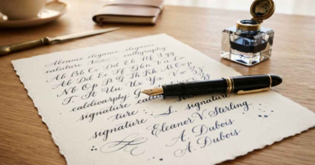 cursive-names