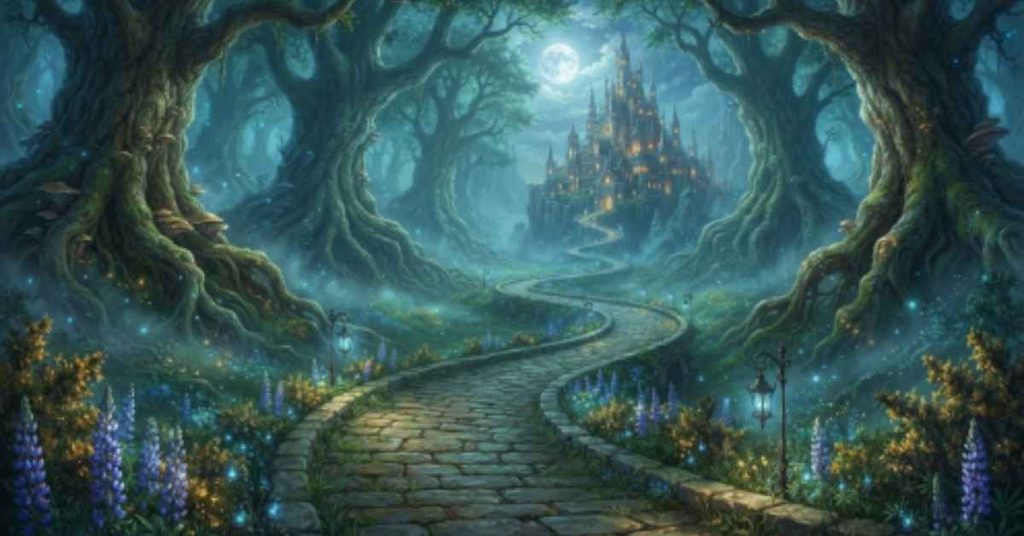 mysterious-road
